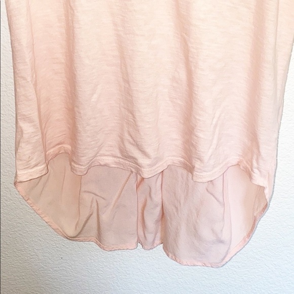 Amadi Light Pink Gathered Back Short Sleeve Shirt - Picture 3 of 9
